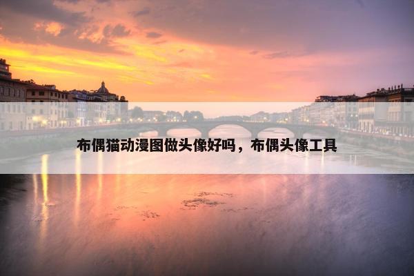 布偶猫动漫图做头像好吗，布偶头像工具