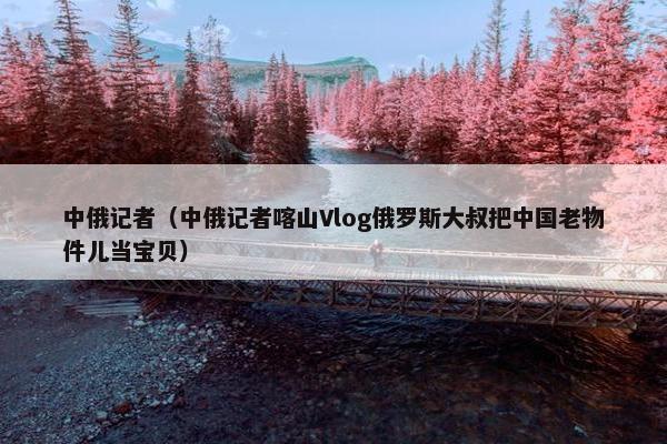 中俄记者（中俄记者喀山Vlog俄罗斯大叔把中国老物件儿当宝贝）