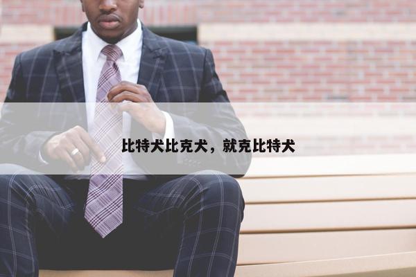 比特犬比克犬，就克比特犬
