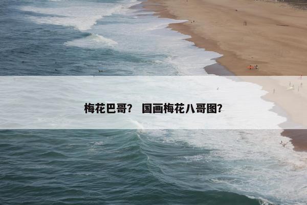 梅花巴哥？ 国画梅花八哥图？