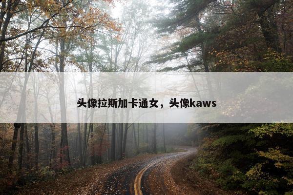 头像拉斯加卡通女，头像kaws