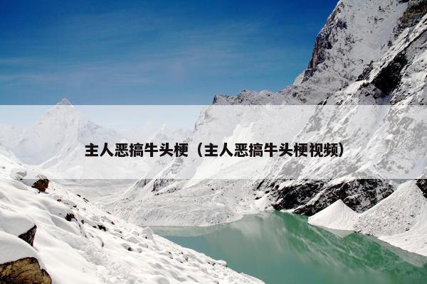 主人恶搞牛头梗（主人恶搞牛头梗视频）