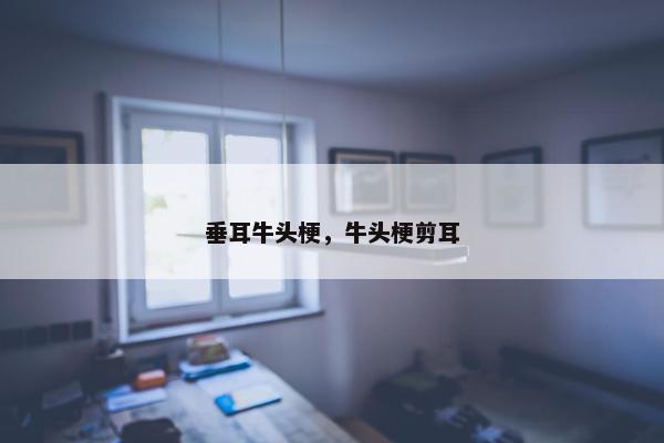 垂耳牛头梗，牛头梗剪耳