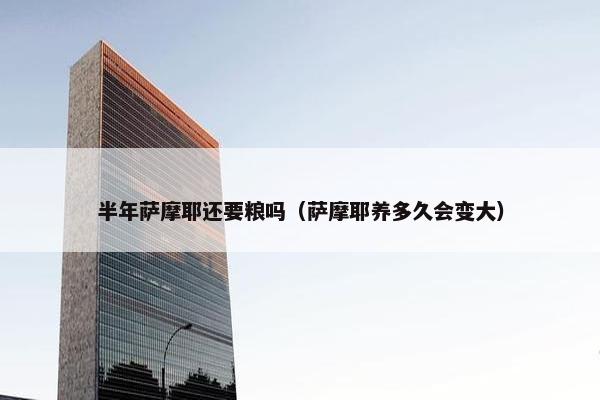 半年萨摩耶还要粮吗（萨摩耶养多久会变大）