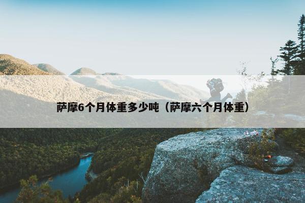 萨摩6个月体重多少吨（萨摩六个月体重）