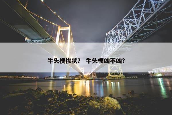 牛头梗惨状？ 牛头梗凶不凶？