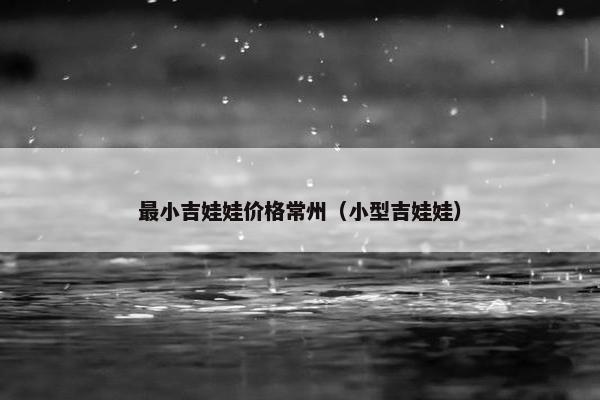 最小吉娃娃价格常州（小型吉娃娃）