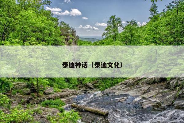 泰迪神话（泰迪文化）