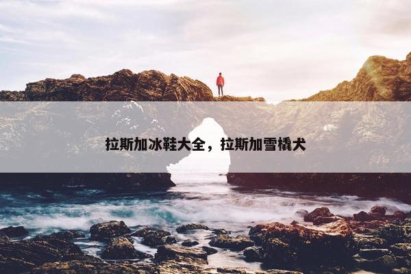 拉斯加冰鞋大全，拉斯加雪橇犬