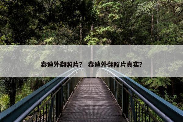 泰迪外翻照片？ 泰迪外翻照片真实？