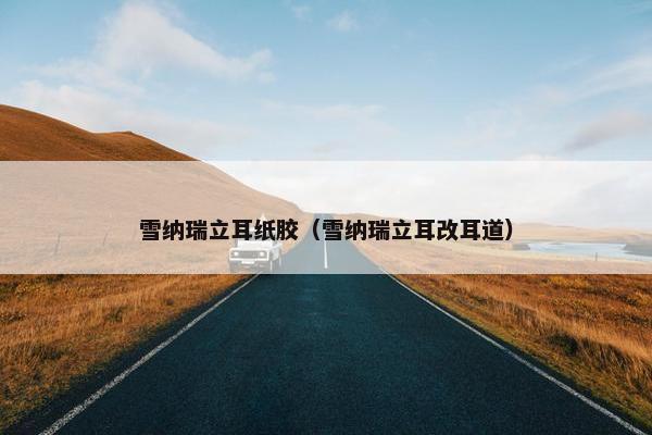 雪纳瑞立耳纸胶（雪纳瑞立耳改耳道）