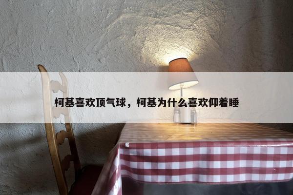 柯基喜欢顶气球，柯基为什么喜欢仰着睡