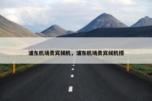 浦东机场贵宾候机，浦东机场贵宾候机楼