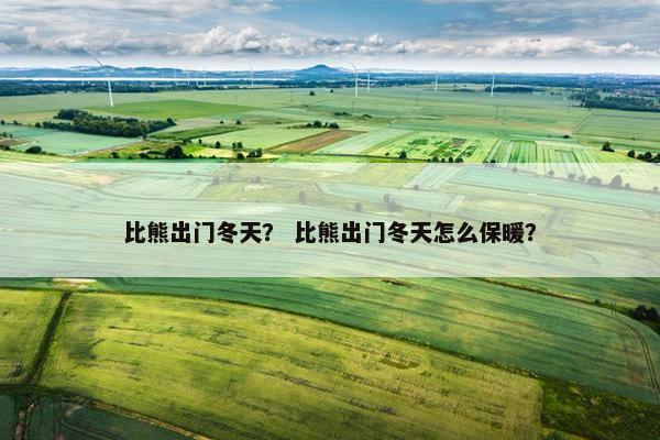 比熊出门冬天？ 比熊出门冬天怎么保暖？