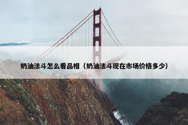 奶油法斗怎么看品相（奶油法斗现在市场价格多少）