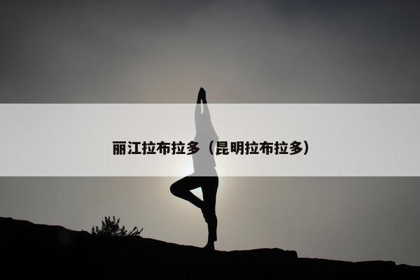 丽江拉布拉多（昆明拉布拉多）