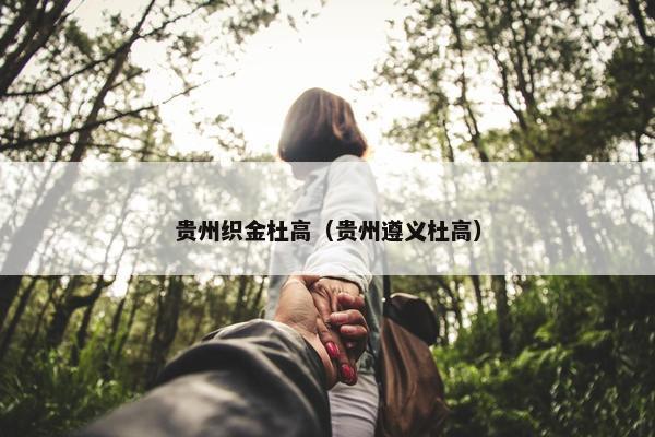 贵州织金杜高（贵州遵义杜高）