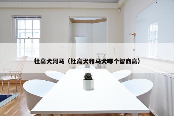 杜高犬河马（杜高犬和马犬哪个智商高）