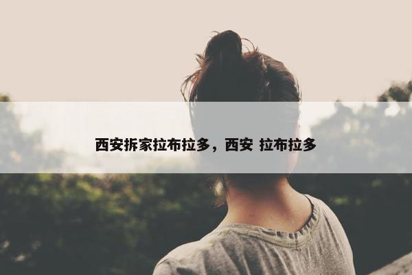 西安拆家拉布拉多，西安 拉布拉多