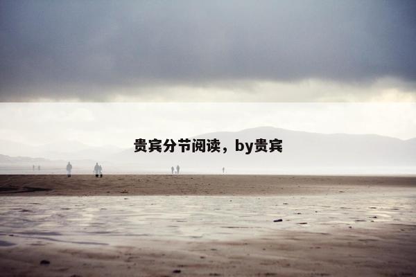 贵宾分节阅读，by贵宾
