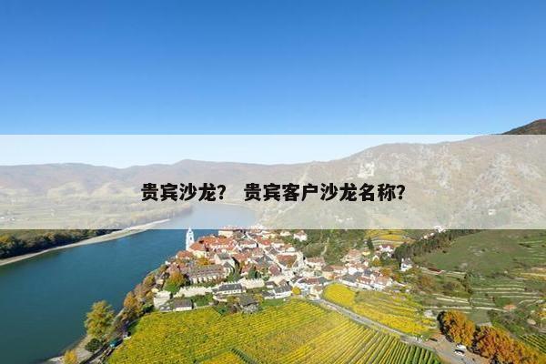 贵宾沙龙？ 贵宾客户沙龙名称？