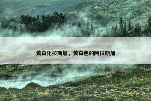 黄白化拉斯加，黄白色的阿拉斯加