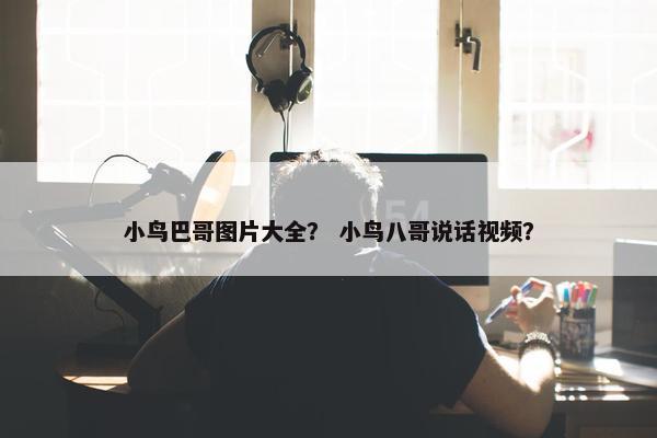 小鸟巴哥图片大全？ 小鸟八哥说话视频？