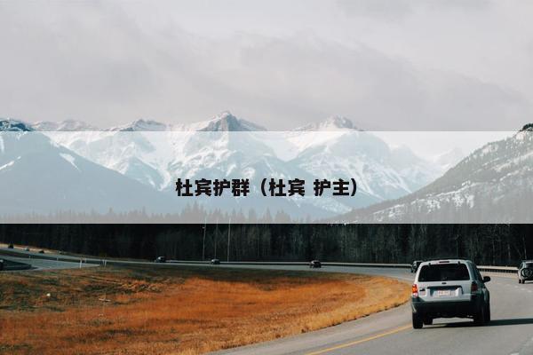 杜宾护群（杜宾 护主）
