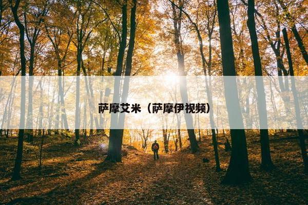 萨摩艾米（萨摩伊视频）
