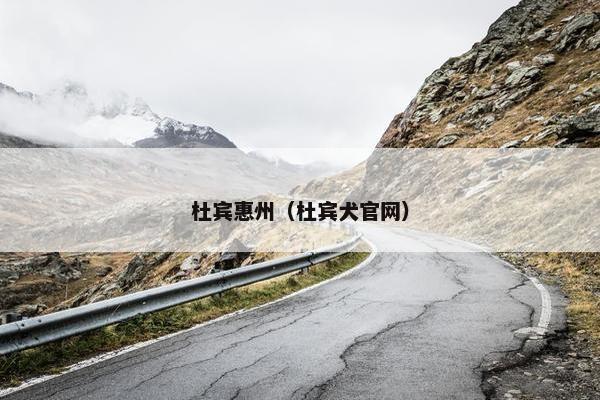 杜宾惠州（杜宾犬官网）