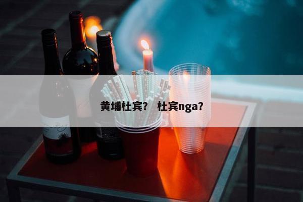 黄埔杜宾？ 杜宾nga？