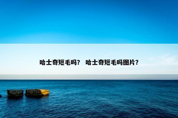 哈士奇短毛吗？ 哈士奇短毛吗图片？
