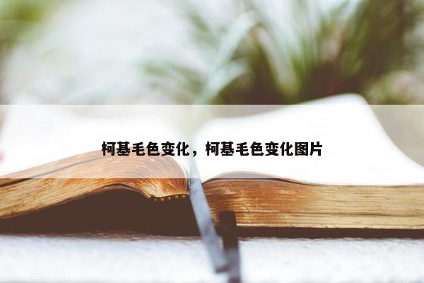 柯基毛色变化，柯基毛色变化图片