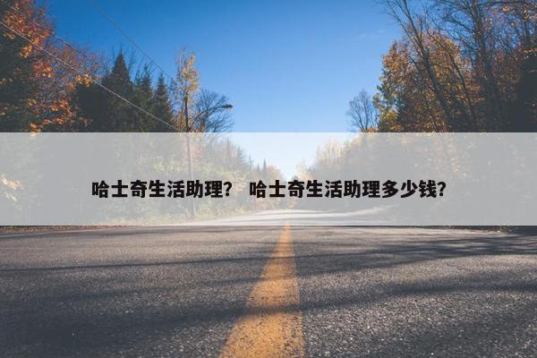 哈士奇生活助理？ 哈士奇生活助理多少钱？