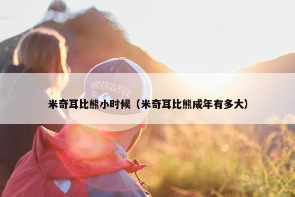 米奇耳比熊小时候（米奇耳比熊成年有多大）