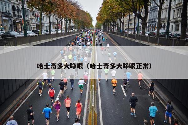 哈士奇多大睁眼（哈士奇多大睁眼正常）