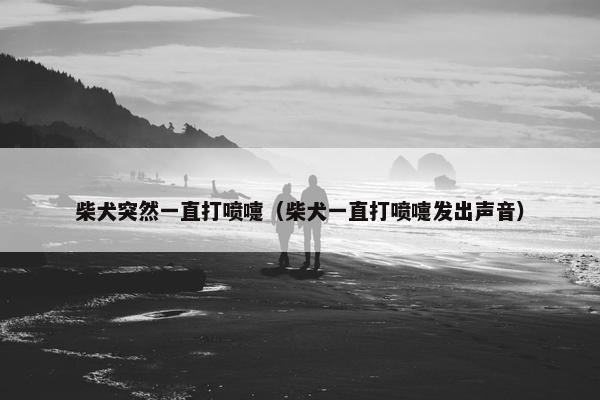 柴犬突然一直打喷嚏（柴犬一直打喷嚏发出声音）