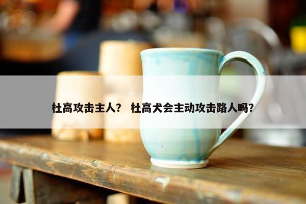 杜高攻击主人？ 杜高犬会主动攻击路人吗？