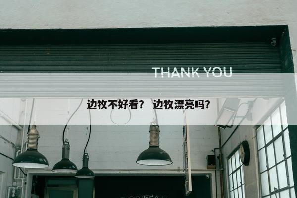 边牧不好看？ 边牧漂亮吗？