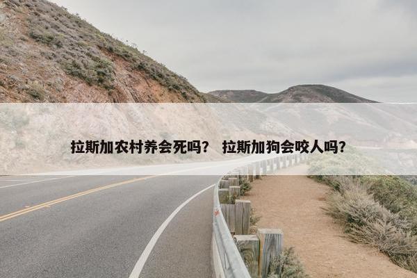 拉斯加农村养会死吗？ 拉斯加狗会咬人吗？