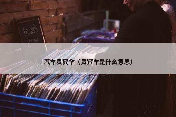 汽车贵宾伞（贵宾车是什么意思）