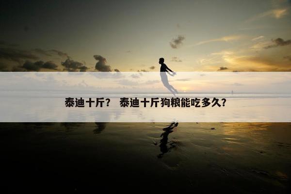 泰迪十斤？ 泰迪十斤狗粮能吃多久？