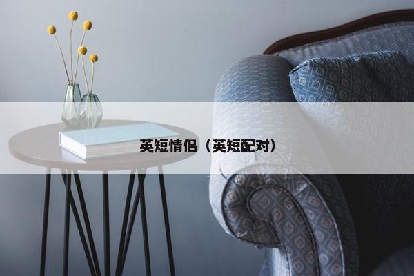 英短情侣（英短配对）