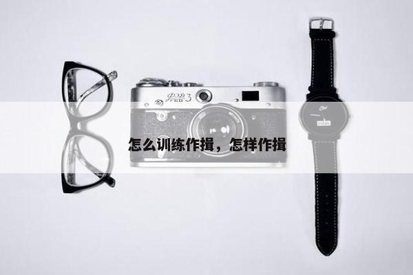 怎么训练作揖，怎样作揖