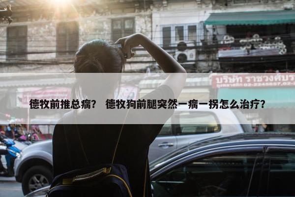 德牧前推总瘸？ 德牧狗前腿突然一瘸一拐怎么治疗？
