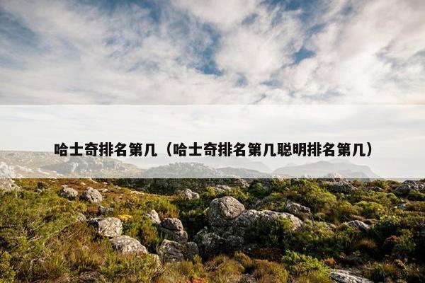 哈士奇排名第几（哈士奇排名第几聪明排名第几）