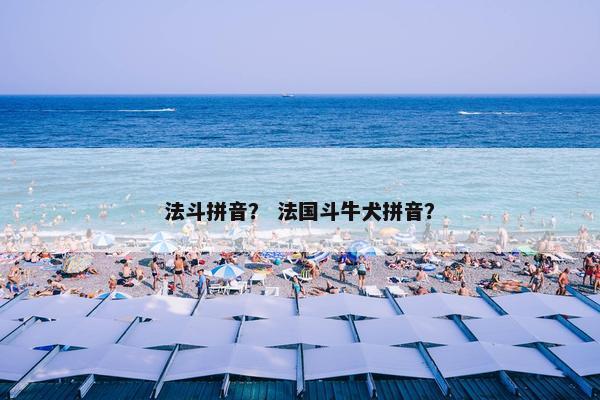 法斗拼音？ 法国斗牛犬拼音？