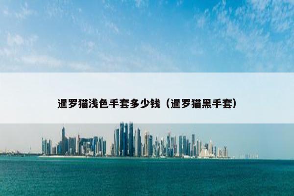 暹罗猫浅色手套多少钱（暹罗猫黑手套）