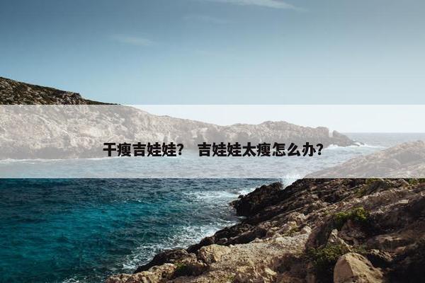 干瘦吉娃娃？ 吉娃娃太瘦怎么办？
