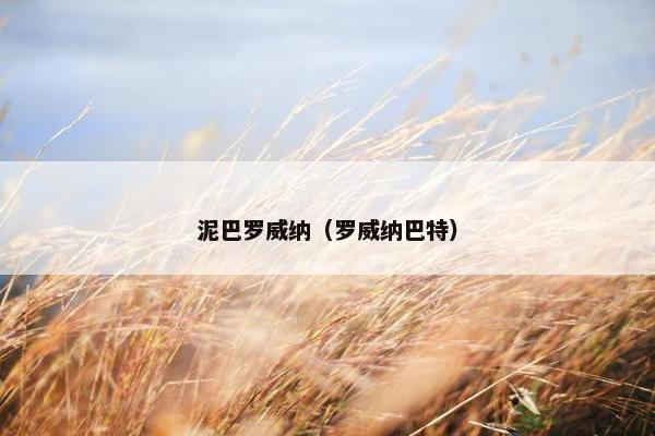 泥巴罗威纳（罗威纳巴特）